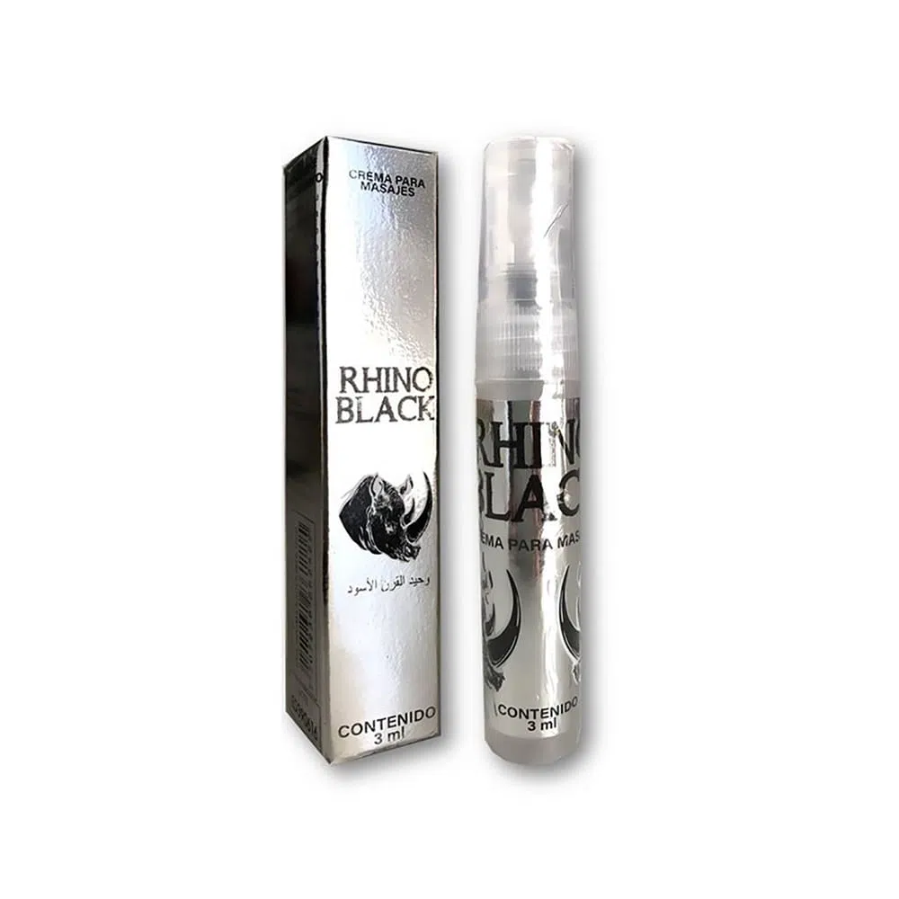 Retardante Rhino Black Spray Plateado 3 ML