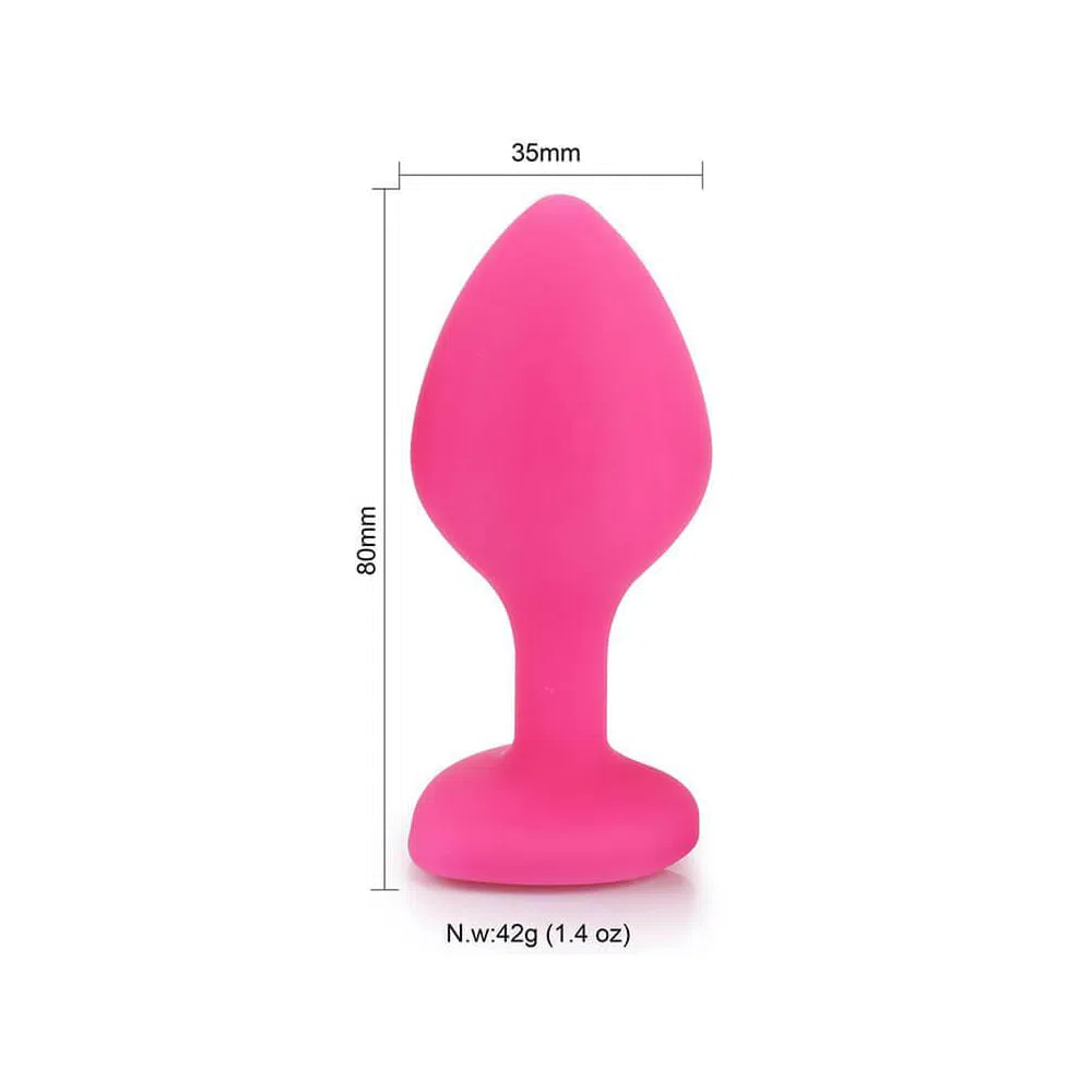 Plug Anal Silly Fucsia Joya Fucsia M