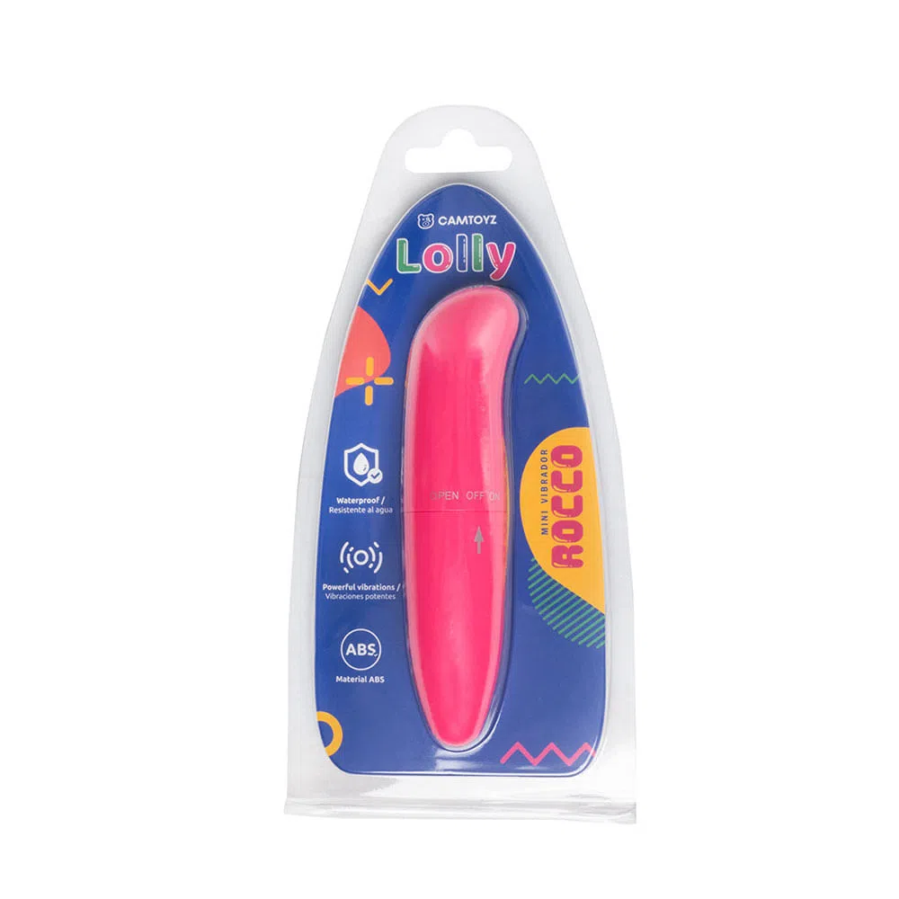 Lolly Mini Vibrador Rocco Fucsia